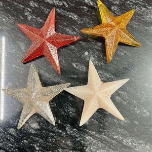 Étoile de Noël en résine personnalisée pour impression par sublimation Décoration de vacances parfaite Cadeau personnalisé pour la maison ou le bureau - Product Image 2