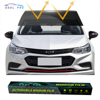 Film teinté pour vitres de voiture COOL PRO Charcoal Insulfilm Graphite Auto Tint Korea, film solaire nano-céramique polarisé.
