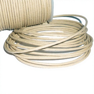 Vente chaude, dernières cordes en coton ciré tressées, vente en gros de composants et de trouvailles pour bijoux, pour travaux et projets artisanaux - Product Image 1