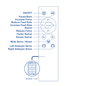 Distributeur automatique de <span class=keywords><strong>tennis</strong></span> de table Équipement d'entraînement Machine de service Télécommande - Product Image 6