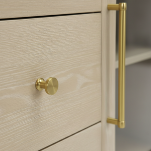 ตู้ไซด์บอร์ด ตู้บุฟเฟ่ต์ห้องนั่งเล่น ตู้คอนโซลพร้อมลิ้นชักกลางสามช่องและกระจกด้านข้างสองด้าน ดีไซน์ทันสมัย สีสันโดดเด่น - Product Image 5