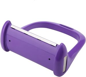 Estribos de acero inoxidable color púrpura para montar a caballo con base antideslizante para el pie, estribos para silla de montar ecuestre - Product Image 2