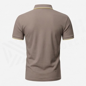 เสื้อโปโลผู้ชายแฟชั่นลำลองสไตล์สตรีทแวร์สำหรับฤดูร้อน ไซส์ใหญ่ ผ้าฝ้ายระบายอากาศได้ดี เสื้อผ้ากีฬาคุณภาพพรีเมียม สีสันปรับแต่งได้ - Product Image 2