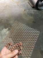 Rouleau de treillis métallique expansé en aluminium résistant à la corrosion, trous en forme de losange, rideau de fenêtre IRPJ ENGINEERS IE 377