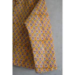 Veste réversible en coton pour femme |   Veste matelassée à imprimé floral |   Vêtements légers pour tous les jours - Product Image 3