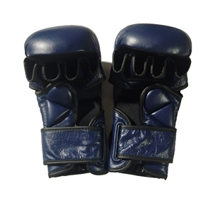 ถุงมือ MMA แบบกำหนดเองขายส่ง ถุงมือฝึกซ้อมหนัง PU แผ่นรองนิ้วหนา ซับแรงกระแทก ป้องกันการบาดเจ็บ มีหลายสี หลายขนาด - Product Image 6
