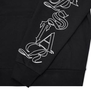 Sweat-shirts à manches longues d'hiver avec strass - Logo et couleur personnalisés, tissu polaire coupe-vent, design pour homme, créez le vôtre - Product Image 3