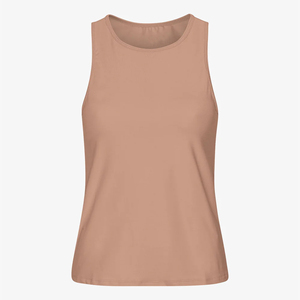 Wholesale Price Tank <b>Tops</b> Women's Sleeveless Crop <b>Top</b> Basic Scoop Neck Tank <b>Tops</b> Ribbed Casual Summer Cropped Shirt for Women - Product Image 4