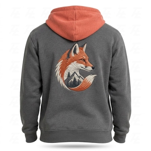 Maßgefertigter Schwergewichts-Trainings-Hoodie aus Fleece mit Besticktem Team-Branding für Fußball- und Basketballvereine OEM-Fabrik - Product Image 2