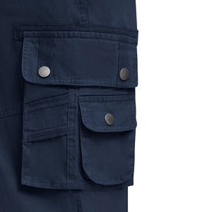 Pantalones Cargo de Estilo Casual para Hombre, Corte Relajado, Estilo Retro, Pantalones de Pierna Ancha con Múltiples Bolsillos, Diseño Clásico - Product Image 5