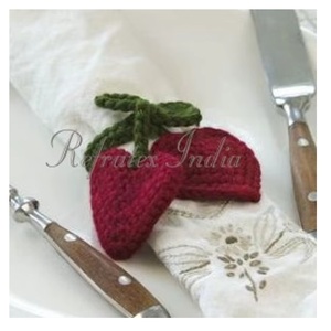 Ronds de serviette en crochet abordables en gros avec accessoires de table en coton faits à la main pour hôtels, cafés et lieux événementiels - Product Image 4