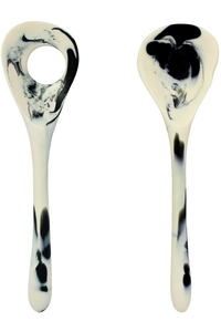 High Quality Handmade Beaded Resin Eco-Friendly Dishwasher <b>Safe</b> Modern Multifunctional Salad Server Spoon Global Salad <b>Tools</b> - Product Image 4