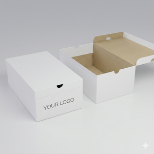 Boîte en carton ondulé jetable avec logo multicolore, boîte d'expédition écologique personnalisée, emballage pour vêtements, emballage en papier pour vêtements - Product Image 4
