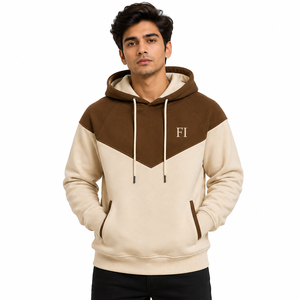 Sudaderas con Capucha Personalizadas Unisex OEM para Hombre, 100% Algodón, Felpa, con Logotipo Bordado, Estilo Casual Urbano, Corte Holgado, para Invierno - Product Image 1