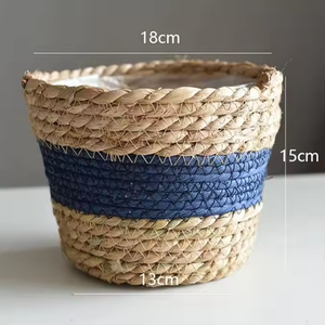 Export Quality Jute <b>Tree</b> <b>Pot</b> – Premium Handmade Natural Fiber Planter Cover for Global Wholesale Buyers - Product Image 1