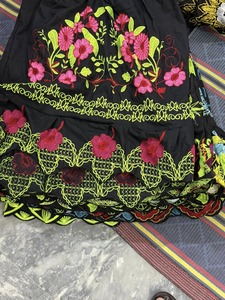 Nueva Falda de Verano para Mujer, Hecha a Mano, Estampada, con Diseño de Bordado Personalizado, MOQ Bajo - Product Image 3