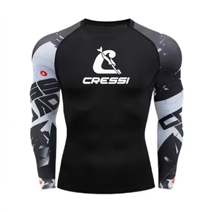 Camiseta de Compresión Sialkot MMA Transpirable UPF50+ de Secado Rápido y Ecológica de Spandex/Nylon - Product Image 5