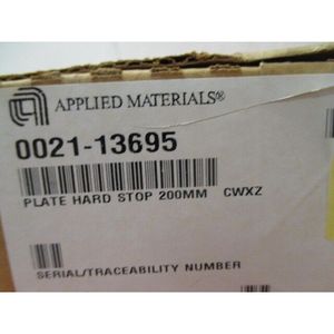 AMAT 0021-13695 Plate Hard Stop 200MM CWXZ - อุปกรณ์และอะไหล่เซมิคอนดักเตอร์ระดับโลกที่เชื่อถือได้ - Product Image 5