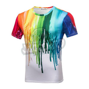 Camiseta Extra Grande de Algodón 100% con Logotipo Personalizado, Camiseta Blanca Gruesa para Hombre, Estilo Urbano, Venta al Por Mayor, Impresión OEM - Product Image 1