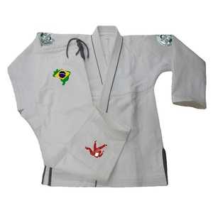 BJJ Gi Jiu Jitsu Arts Martiaux Uniforme Respirant Coton Doublure Taille Haute Unisexe En Acier Inoxydable Pakistan En Gros - Product Image 1