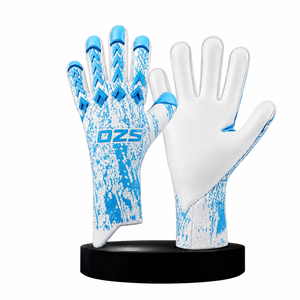 <b>Elite</b> Soccer Goalkeeper Gloves Custom Logo German Latex Professional Football Goalie Gloves OEM Manufacturer - Product Image 4