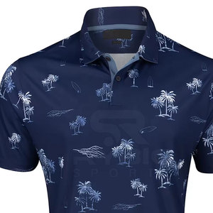 Vêtements de sport haut de gamme pour hommes, polos sublimés sur mesure, nouvelle collection très demandée pour hommes. - Product Image 3
