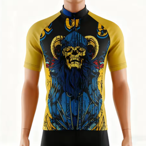 Maillot de vélo de descente pour homme à manches courtes, nouveau t-shirt de cyclisme, maillot de vélo, uniforme de cyclisme, vêtements de cyclisme - Product Image 4