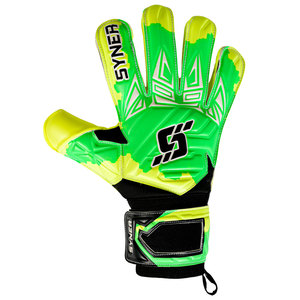 Nuevos guantes de portero de fútbol de gran venta con malla y látex, protección para los dedos, con diferentes opciones de personalización bajo demanda. - Product Image 3