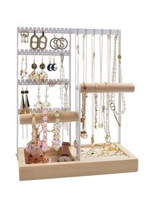 ที่เก็บเครื่องประดับ, แท่นวางเครื่องประดับ, ที่ใส่เครื่องประดับ, แท่นโชว์เครื่องประดับ, ที่แขวนสร้อยคอ, ที่แขวนกำไลข้อมือ, ที่แขวนต่างหู - Product Image 4