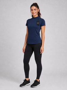 Shirt Slim Fit Casual Fashion <b>Top</b> for Women <b>Mock</b> <b>Neck</b> T Shirt Custom Women <b>Mock</b> <b>Neck</b> T Shirt Soft Fabric High Collar OEM - Product Image 6