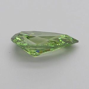 8 CT Pear Cut Green Lab Grown <b>Diamond</b> VVS2 Clarity Fancy Green Color Loose <b>Diamond</b> - Product Image 2