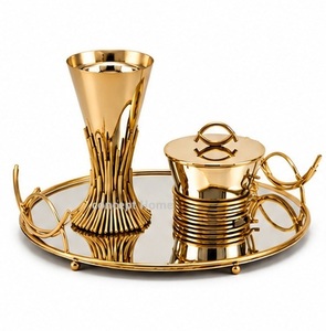 New Design Metal Bakhoor <b>Burner</b> Set <b>for</b> Home Decoration and Fragrance Trending Middle East Arabic Incense <b>Burner</b> <b>for</b> Fragrance - Product Image 2