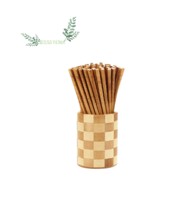 Baguettes jetables en bambou, conformes aux normes alimentaires, avec étui individuel en papier - Baguettes artisanales en bambou naturel de Eco2go Vietnam - Product Image 4