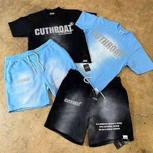 Ensemble T-shirt et short personnalisé imprimé par sublimation, haute qualité, prix abordable, pour l'été, vente en gros, ensemble homme le plus vendu - Product Image 1