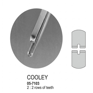 Pinzas de Colorección Vascular COOLEY |   Instrumentos Dentales Vitra de Acero Inoxidable de Primera Calidad - Product Image 1