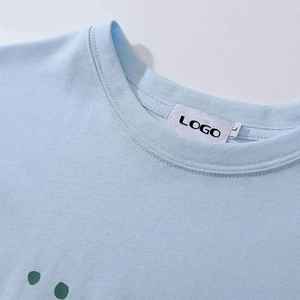 Camiseta con Logotipo Personalizado, Impresión 3D Puff, Venta al Por Mayor, 100% Algodón, Talla Grande, Camiseta Blanca para Hombre con Impresión Puff - Product Image 4