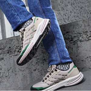 Travosole White Green Hiking <b>Shoes</b> <b>for</b> <b>Men</b> Rugged Outdoor Footwear Supportive Trekking Sneakers Durable Trail Grip - Product Image 5