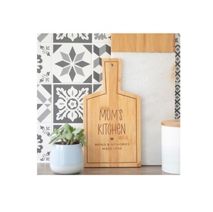 Tabla de cortar de madera premium para cocina, tabla de cortar de madera maciza, apta para alimentos, para carne, verduras, pan, queso y frutas - Product Image 3