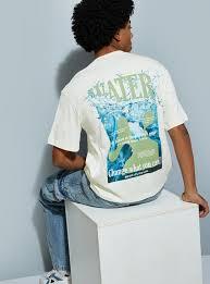 เสื้อยืดผู้ชายพิมพ์ลายด้วยหมึกน้ำ ผลิตจากวัสดุรีไซเคิล เป็นมิตรต่อสิ่งแวดล้อม เนื้อผ้านุ่ม ยืดหยุ่นได้หลากหลาย ใช้งานได้หลากหลาย - Product Image 2