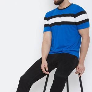 T-shirt de sport compressif pour homme, tissu hautement extensible, vêtements de sport pour la salle de sport, entraînement et fitness - Product Image 6
