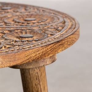 Vandana Terra Zentrix <b>Round</b> <b>side</b> <b>table</b> Ø40 cm in mango wood Nanup - Product Image 5