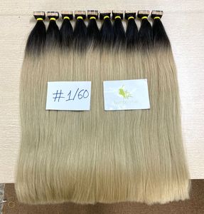 Cinta de extensión de cabello humano, venta al por mayor de fábrica, bambú, empresa - Product Image 3