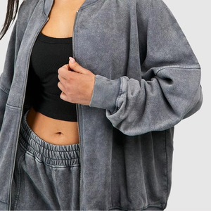 High Quality Breathable Quick Dry Winter Casual Solid <b>Tracksuits</b> for Women Running Training Wear Custom Made Lightweight - Product Image 6