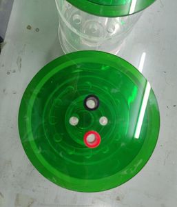 Cuve d'électrophorèse cylindrique en acrylique transparent, cellule de séparation, ensemble de tubes à essai en verre organique, équipement de laboratoire - Product Image 5