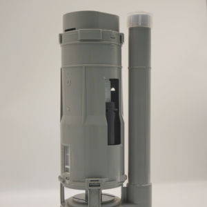 วาล์วกดน้ำแบบประหยัดน้ำ ผลิตจากยางและ ABS คุณภาพสูง เป็นมิตรต่อสิ่งแวดล้อม สำหรับโถสุขภัณฑ์แบบชิ้นเดียวและสองชิ้น ผลิตด้วยวิธีฉีดขึ้นรูป ทนทาน - Product Image 1