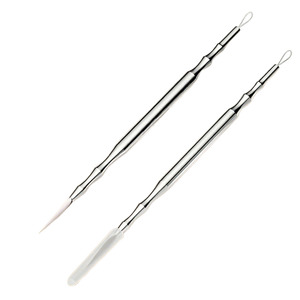 Precision Acne Needle Blackhead Remover Tool Face Skin Care Pimple <b>Extractor</b> Stainless Steel Professional Grade - Product Image 3