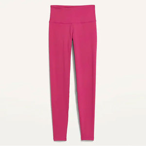 Pantalon de yoga sans couture à motif floral taille moyenne pour femme - Product Image 3