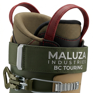 Botas de Esquí de Montaña para Hombre de Alta Calidad MALUZA INDUSTRIES, con Suela de Goma Rígida y Hebilla Ajustable - Product Image 5