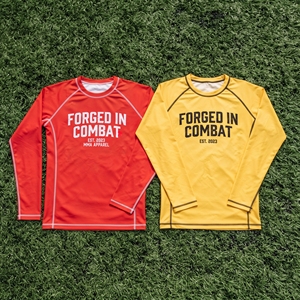 T-shirt de combat MMA pour homme, coupe classique, imprimé par sublimation personnalisée, 100 % polyester, sous-vêtement de sport, tenue athlétique pour la gym et l'entraînement - Product Image 3