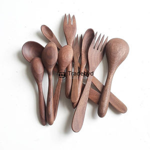 Cuchara de Madera Hecha a Mano, Cuchara de Cocina Natural de Lujo para el Hogar, Tradebyd - Product Image 2